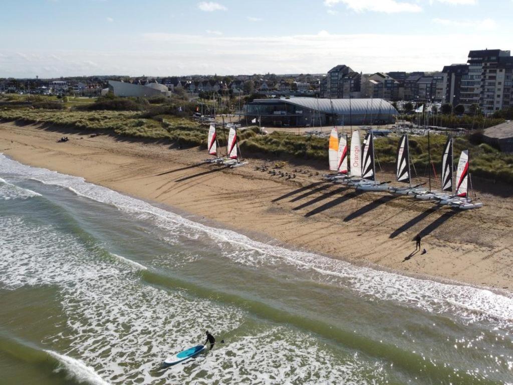 "O'Dbark" - Duplex 2 Etoiles - A 100M De La Plage Avec Jardin Courseulles-sur-Mer Exterior photo